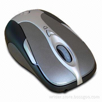 Optical Mouse with Seven Buttons, Double Lens, and Double Performance